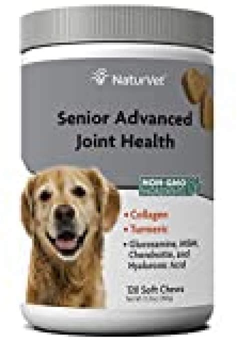 glucosamine chondroitin for senior dogs.